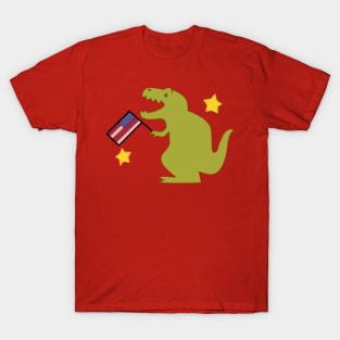 Mabel Pines Patriotic Dinosaur T-Shirt